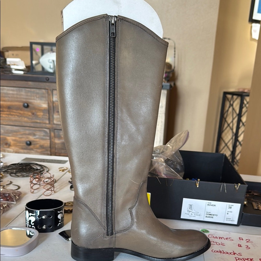 Frye Black Leather Boots